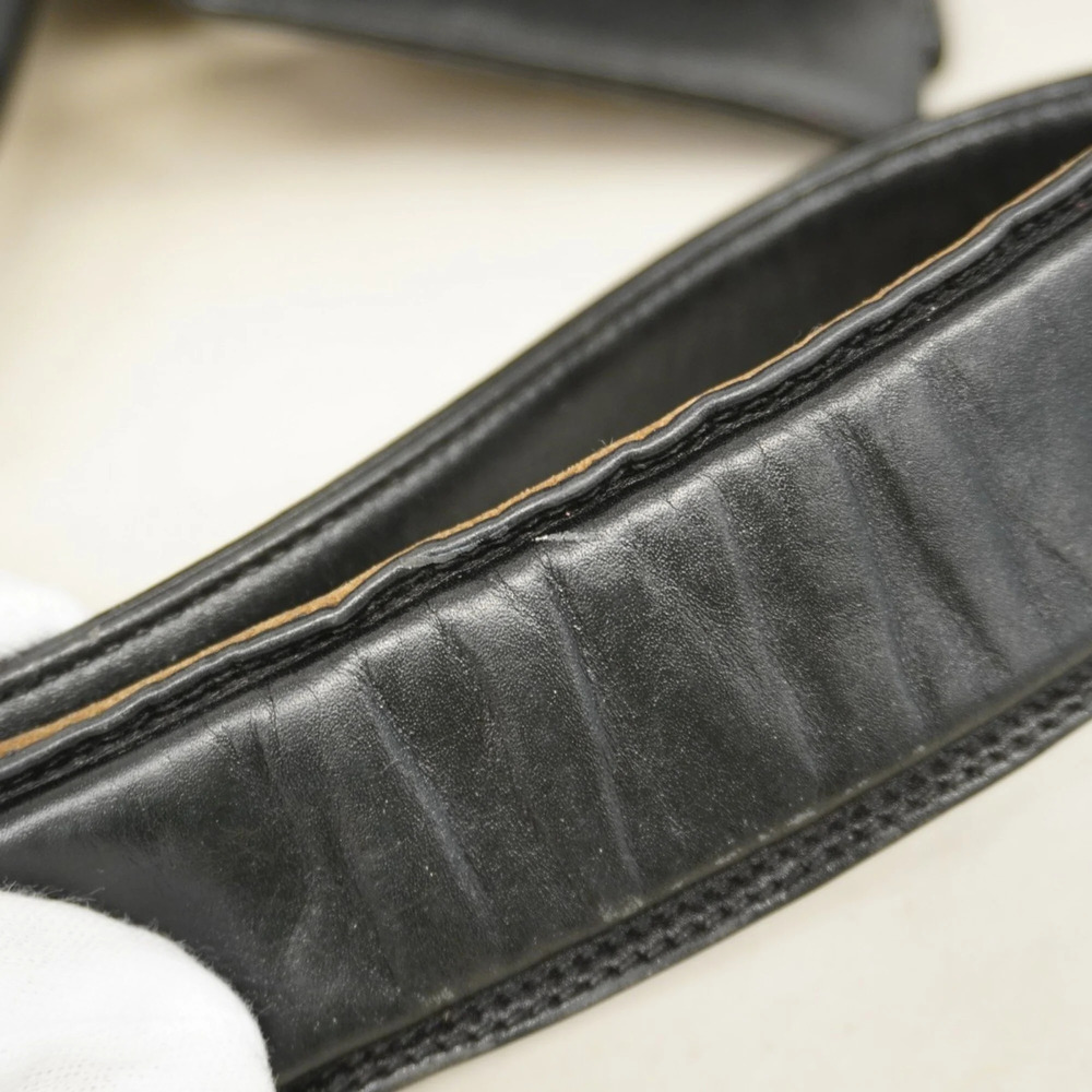 CHANEL Black Lambskin Leather Boston Bag - Picture 8 of 16